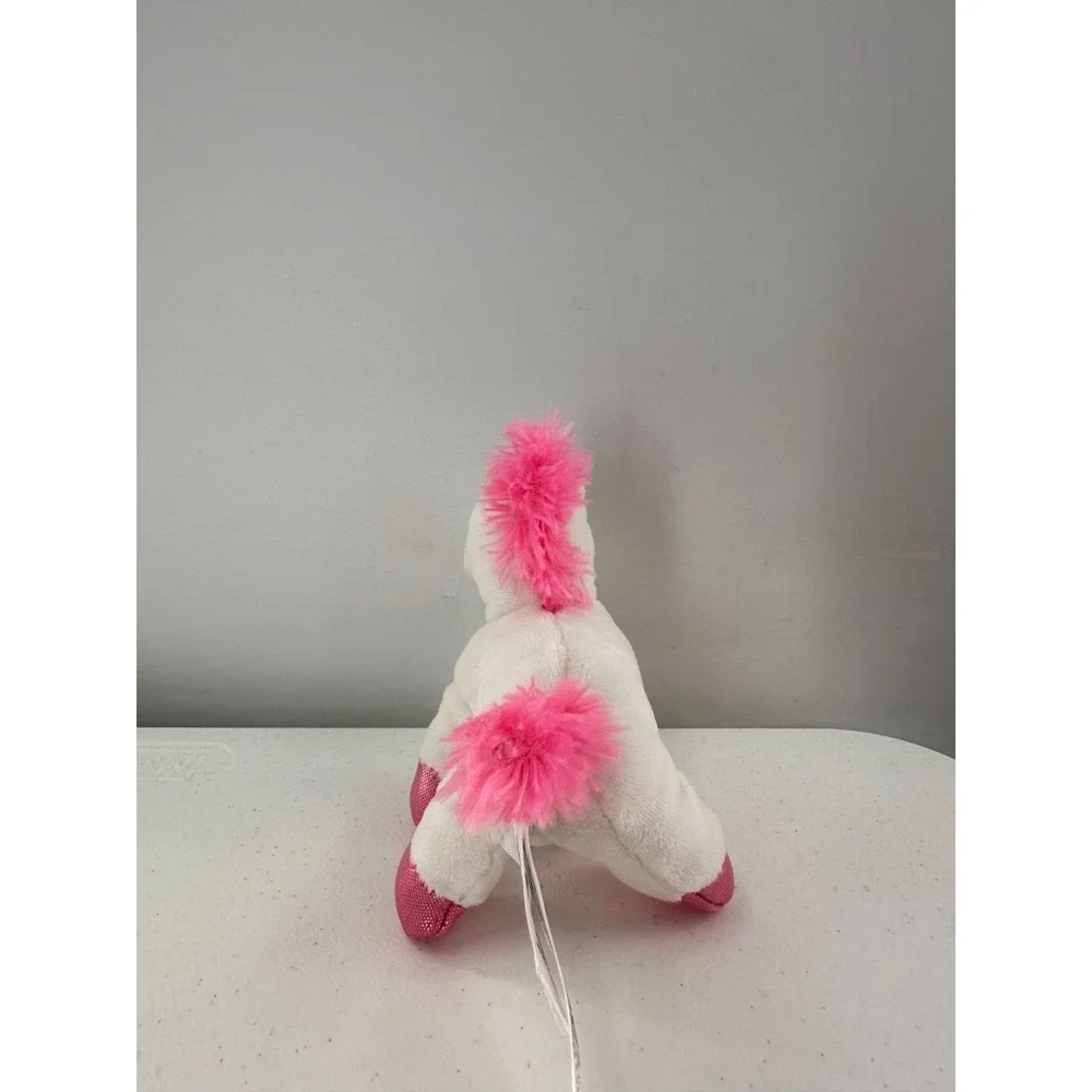 Baby Gund Plush‎ White & Pink Unicorn Glitter Hooves - 6 Inches Horse Stuffed